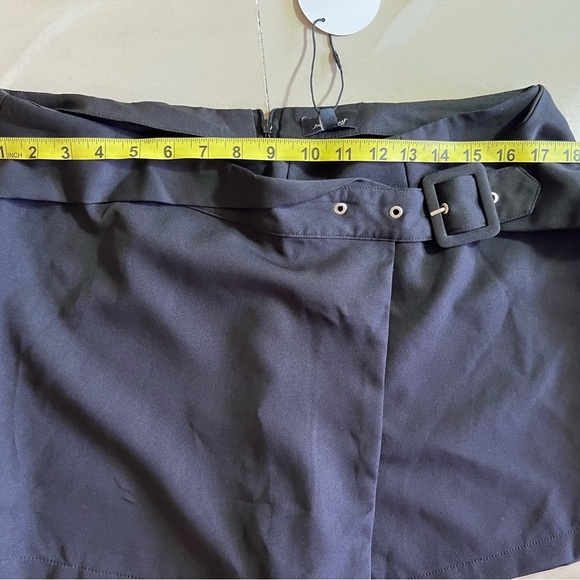 milk & honey Skirt/shorts  black Size XL polyester spandex zippers - Picture 7 of 12